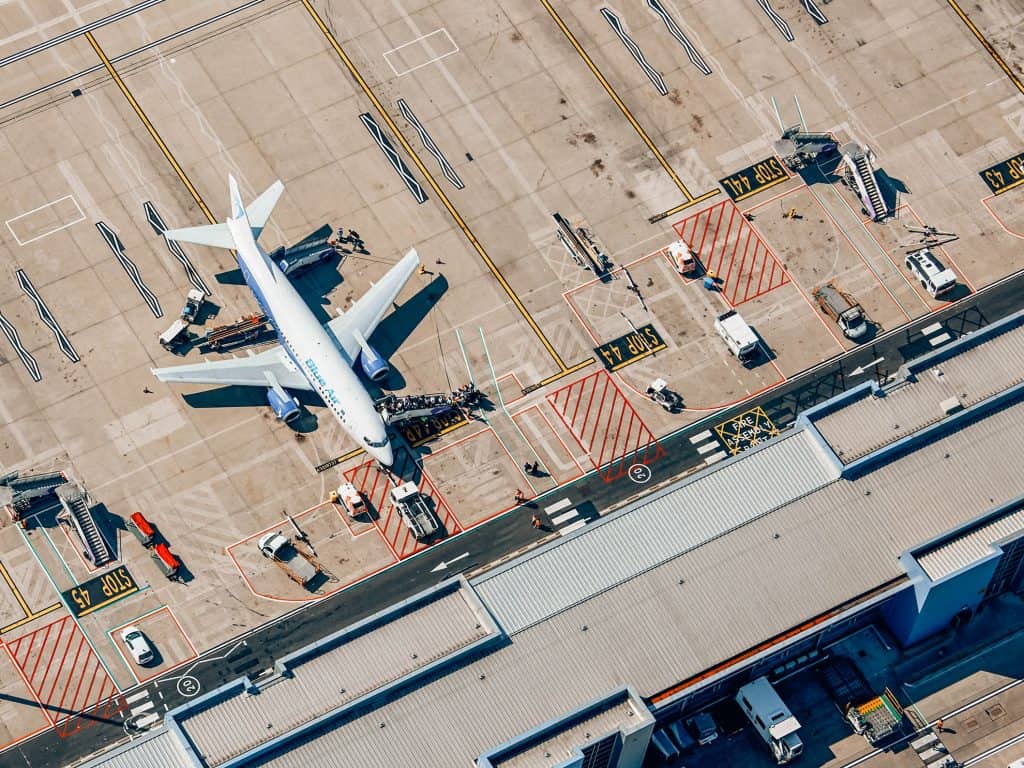 London Luton Airport Aerial Photograph