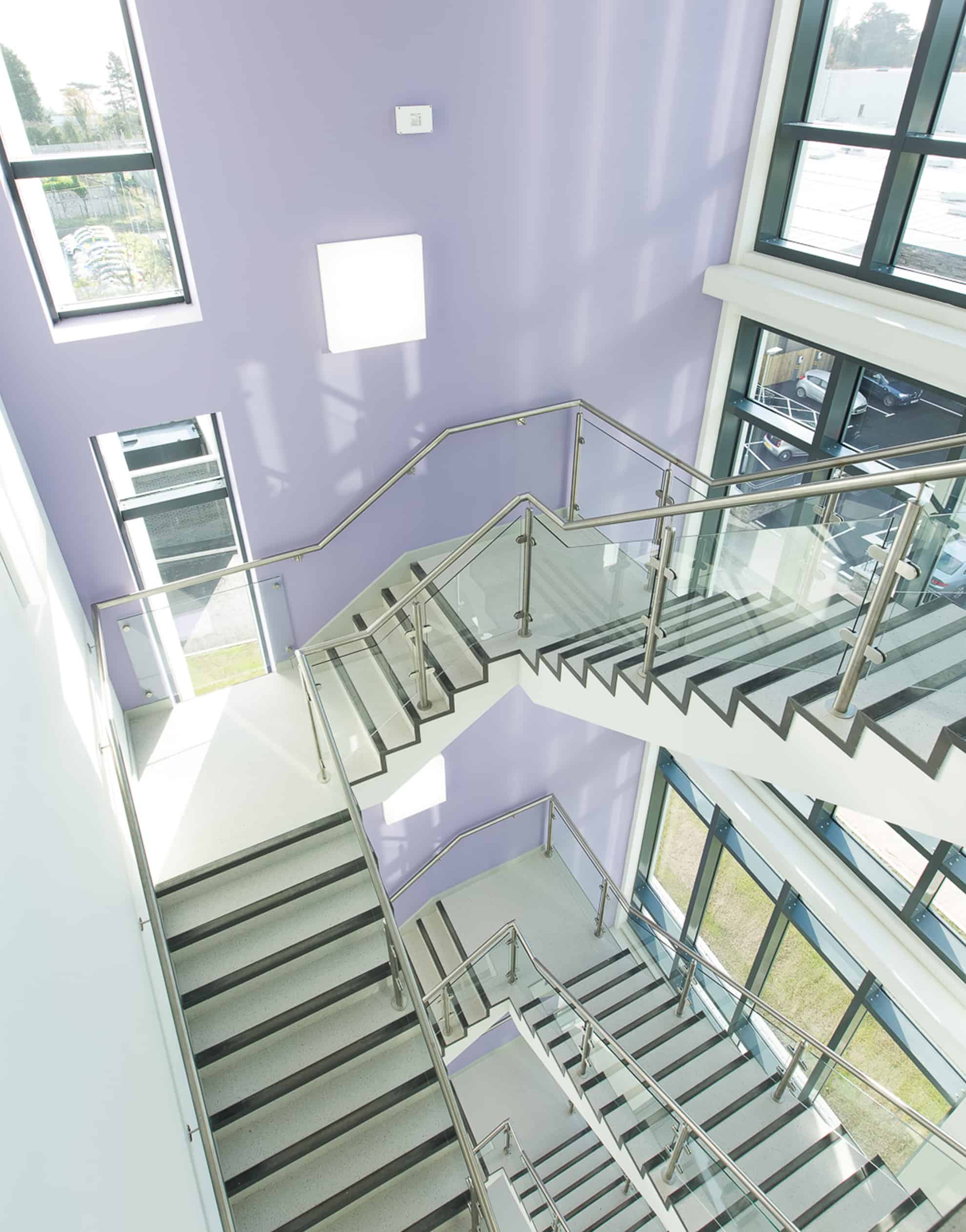 Northern Ireland Forensic Science Laboratory Staircase Photograph