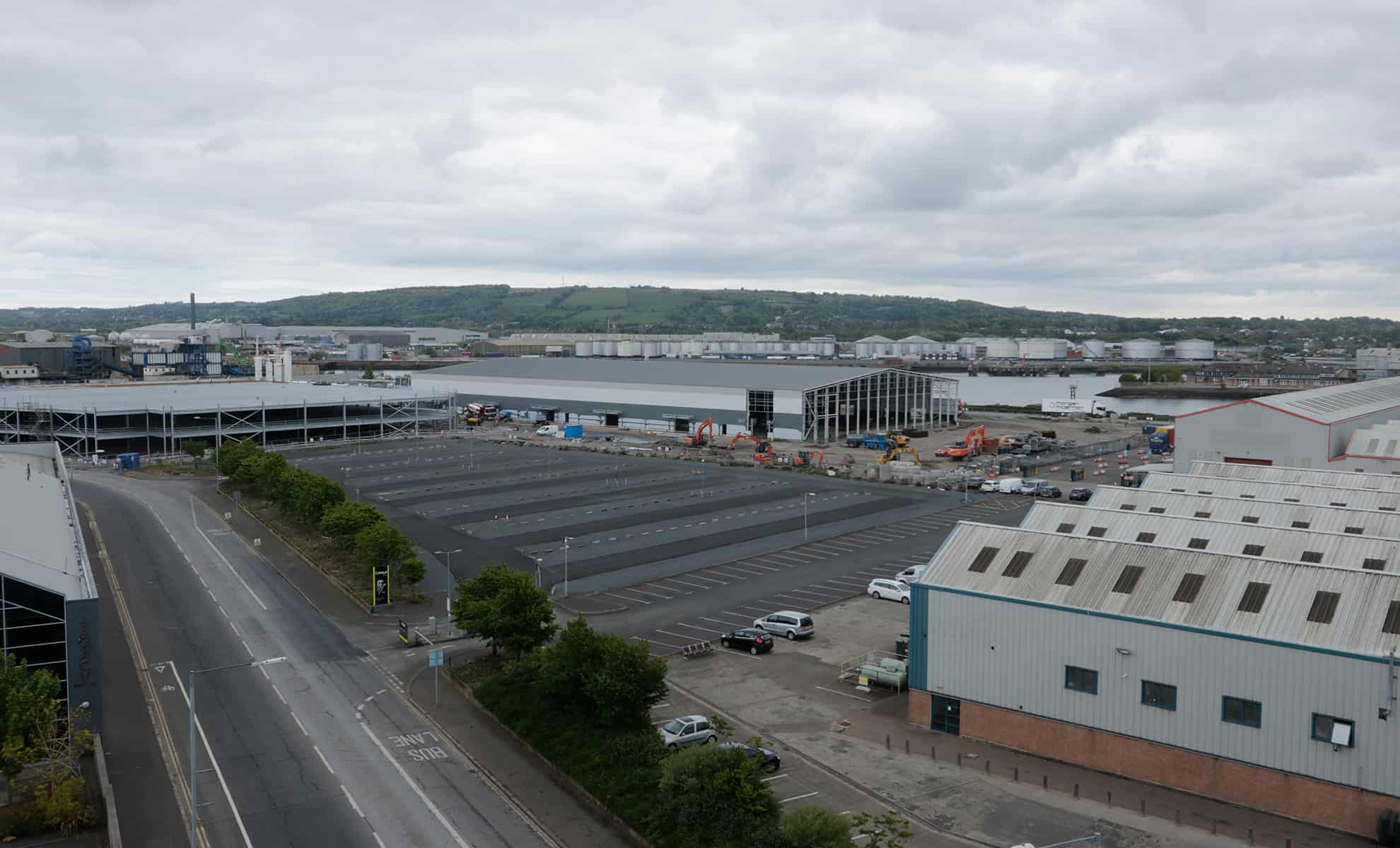Amazon Distribution Centre Construction Site