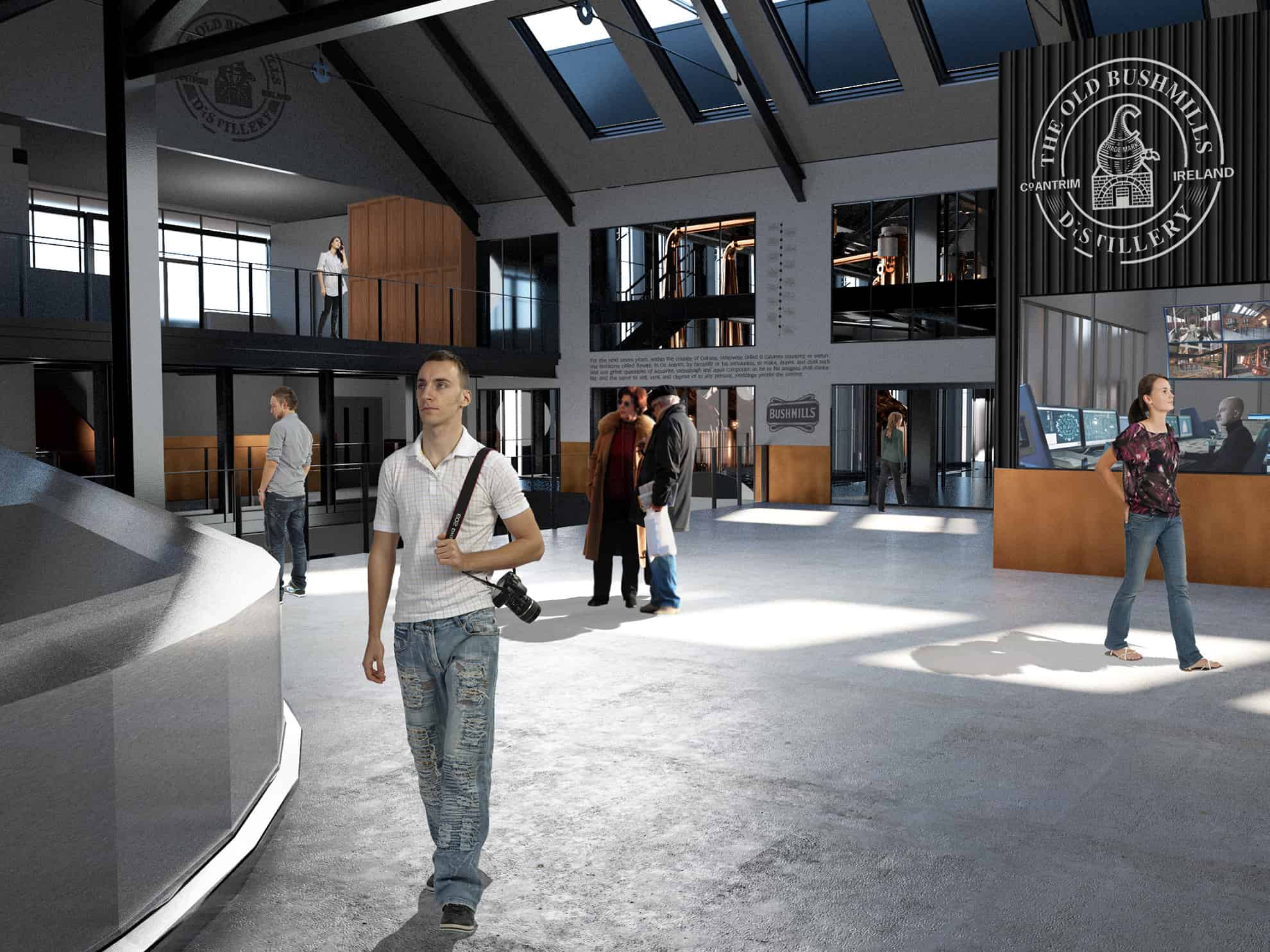 New Distillery Building & Visitor Experience CGI