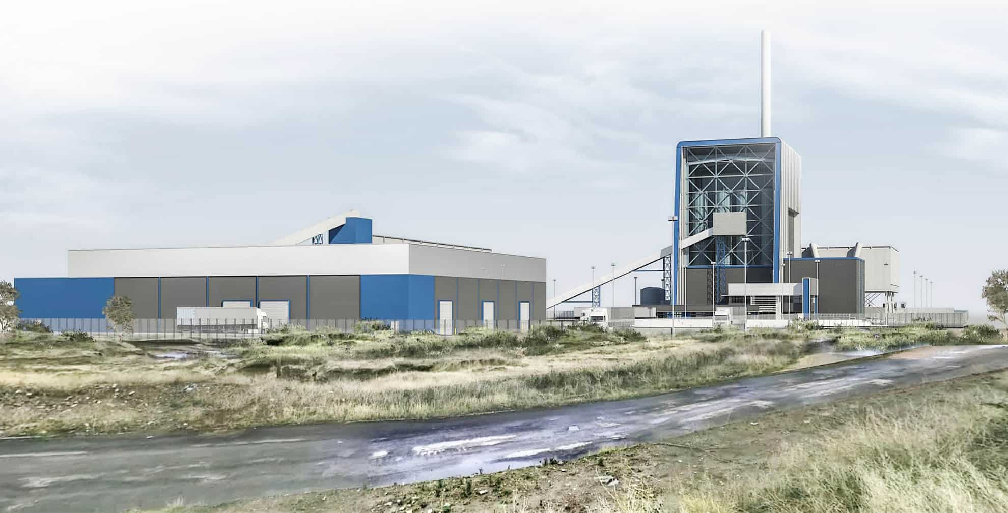 Teeside Biomass Facility CGI