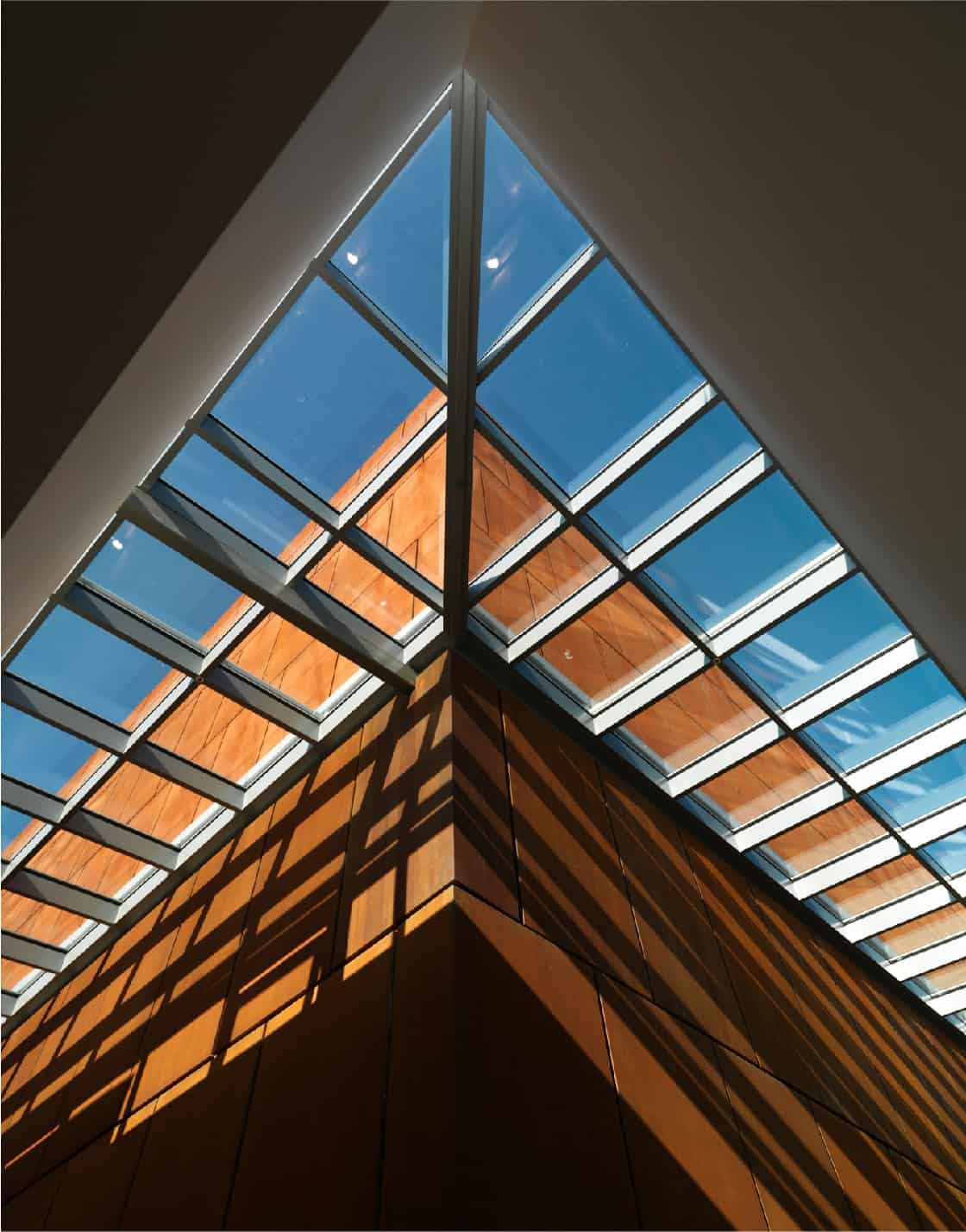 PRONI Building Atrium Glass Ceiling Photograph