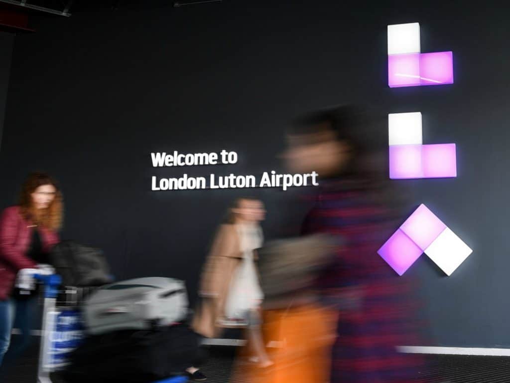 London Luton Airport Photo of Signage