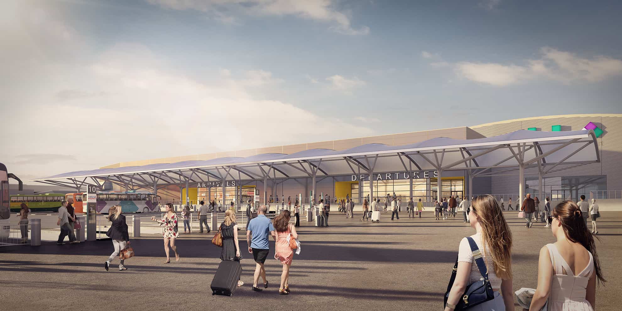 London Luton Airport CGI