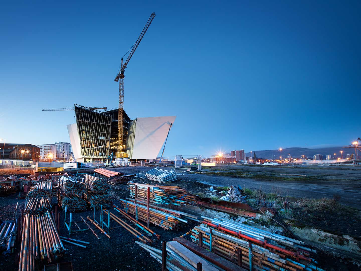 Titanic Belfast Under Construction